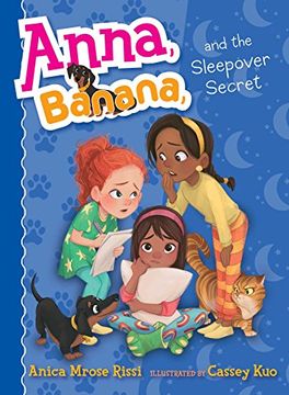portada Anna, Banana, and the Sleepover Secret 