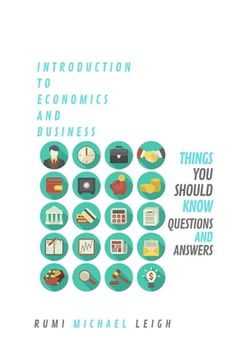portada Introduction To Economics And Business Things You Should Know (en Inglés)