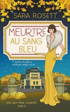 portada Meurtre au Sang Bleu (en Inglés)