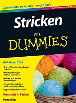 portada Stricken fur Dummies (in German)