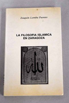 portada Filofia Islamica en Zaragoza la