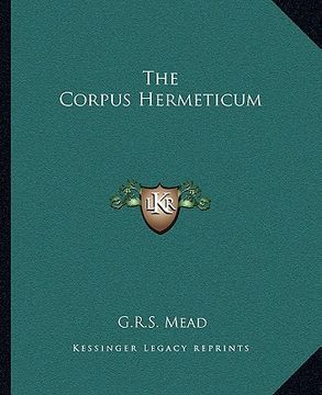 portada the corpus hermeticum (en Inglés)
