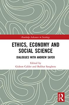 portada Ethics, Economy and Social Science (Routledge Advances in Sociology) (in English)