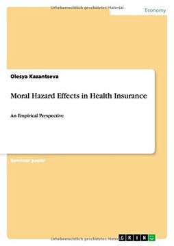 portada Moral Hazard Effects in Health Insurance