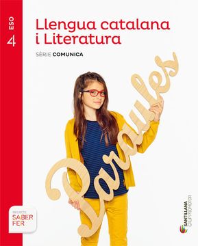 portada Llengua Catalana i Literatura Serie Comunica 4 eso Saber fer