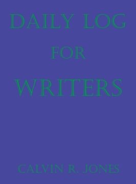 portada Daily Log for Writers (in English)