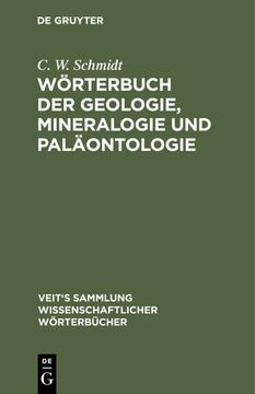 portada Wörterbuch der Geologie, Mineralogie und Paläontologie (en Alemán)