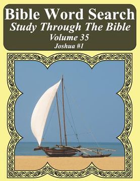 portada Bible Word Search Study Through The Bible: Volume 35 Joshua #1 (en Inglés)
