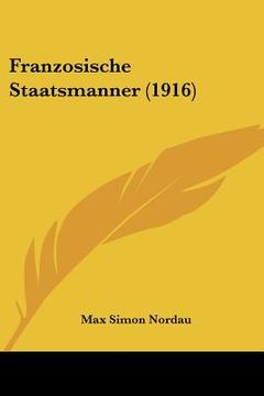 portada franzosische staatsmanner (1916) (en Inglés)