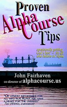 portada proven alpha course tips (en Inglés)