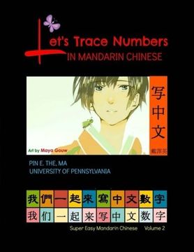portada Let's Trace Numbers in Mandarin Chinese (Super Easy Mandarin Chinese) (Volume 2)
