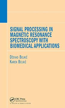 portada Signal Processing in Magnetic Resonance Spectroscopy With Biomedical Applications (en Inglés)