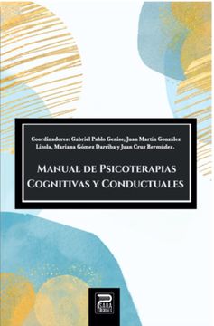 portada Manual de psicoterapias cognitivas y conductuales