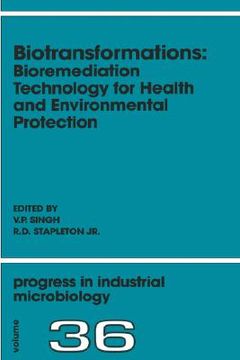 portada biotransformations: bioremediation technology for health and environmental protection (en Inglés)