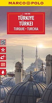 portada Marco Polo Reisekarte Türkei 1: 1 Mio. (en Alemán)