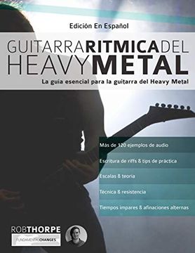 portada Guitarra Rítmica del Heavy Metal: La Guía Esencial Para la Guitarra del Heavy Metal
