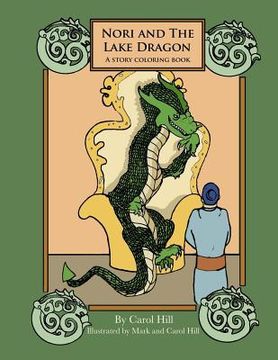 portada Nori and the Lake Dragon: A Story Coloring Book (en Inglés)