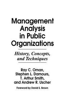 portada management analysis in public organizations (in English)