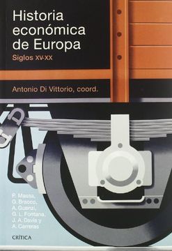 portada Historia Económica de Europa,Siglos. Xv-Xx