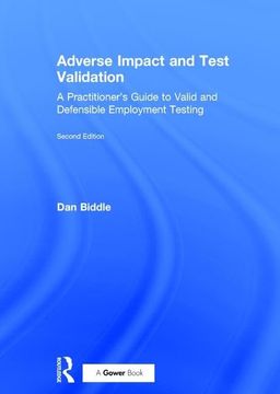 portada Adverse Impact and Test Validation: A Practitioner's Guide to Valid and Defensible Employment Testing