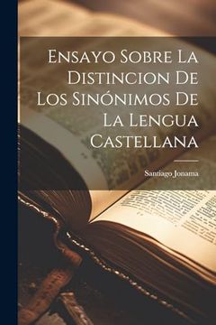 portada Ensayo Sobre la Distincion de los Sinónimos de la Lengua Castellana (in Spanish)