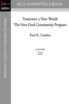 portada tomorrow a new world: the new deal community program (in English)