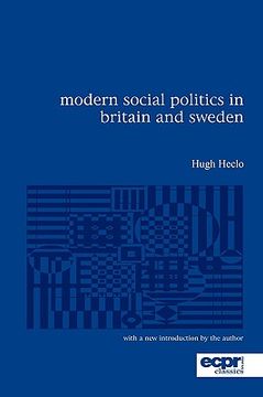 portada modern social politics in britain and sweden, second edition