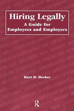 portada Hiring Legally: A Guide for Employees and Employers
