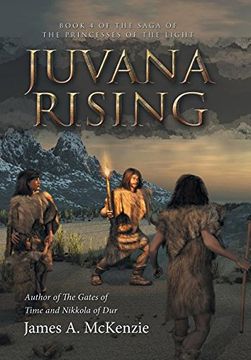 portada Juvana Rising: Book 4 of the Saga of the Princesses of the Light (in English)