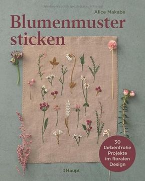 portada Blumenmuster Sticken (en Alemán)
