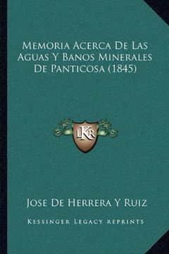 portada Memoria Acerca de las Aguas y Banos Minerales de Panticosa (1845)