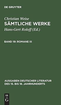 portada Sämtliche Werke, Band 19, Romane iii (en Alemán)