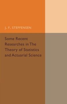 portada Some Recent Researches in the Theory of Statistics and Actuarial Science 