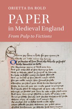 portada Paper in Medieval England (en Inglés)