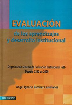 portada evaluacion de los aprendizajes y desarrollo institucional