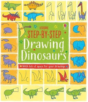 portada Step-by-Step Drawing Book Dinosaurs