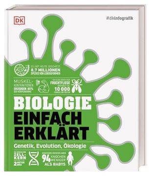 portada #Dkinfografik. Biologie Einfach Erklärt de Olivia; Temple Drake(Dorling Kindersley Verlag) (en Alemán)