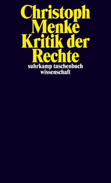 portada Kritik der Rechte (en Alemán)