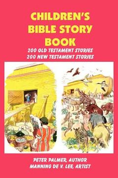 portada children's bible story book - four color illustration edition (en Inglés)