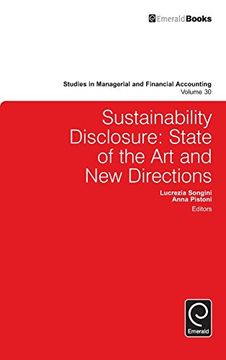 portada Sustainability Disclosure: State of the Art and New Directions (Studies in Managerial and Financial Accounting)