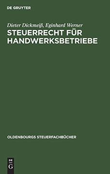 portada Steuerrecht für Handwerksbetriebe (Oldenbourgs Steuerfachbucher) 