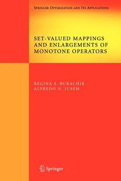 portada set-valued mappings and enlargements of monotone operators (en Inglés)
