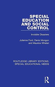 portada Special Education and Social Control (Routledge Library Editions: Special Educational Needs) (en Inglés)