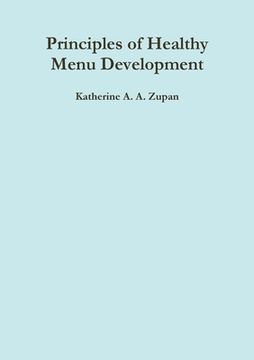 portada Principles of Healthy Menu Development (en Inglés)