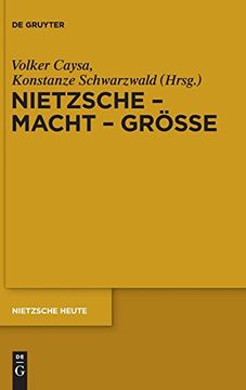 portada Nietzsche - Macht - Größe (in German)