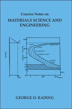 portada Concise Notes on Materials Science and Engineering (en Inglés)