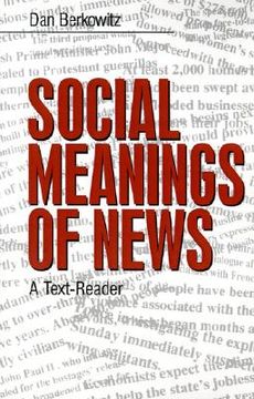 portada social meanings of news: a text-reader