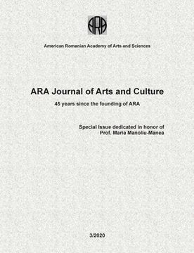 portada ARA Journal of Arts and Culture, Nr. 3 (2020)