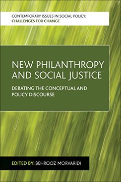 portada New philanthropy and social justice (Contemporary Issues in Social Policy)