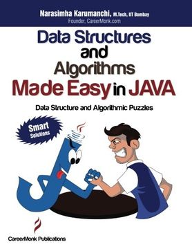 portada Data Structures and Algorithms Made Easy in Java: Data Structure and Algorithmic Puzzles (en Inglés)